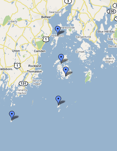 camden maine islands